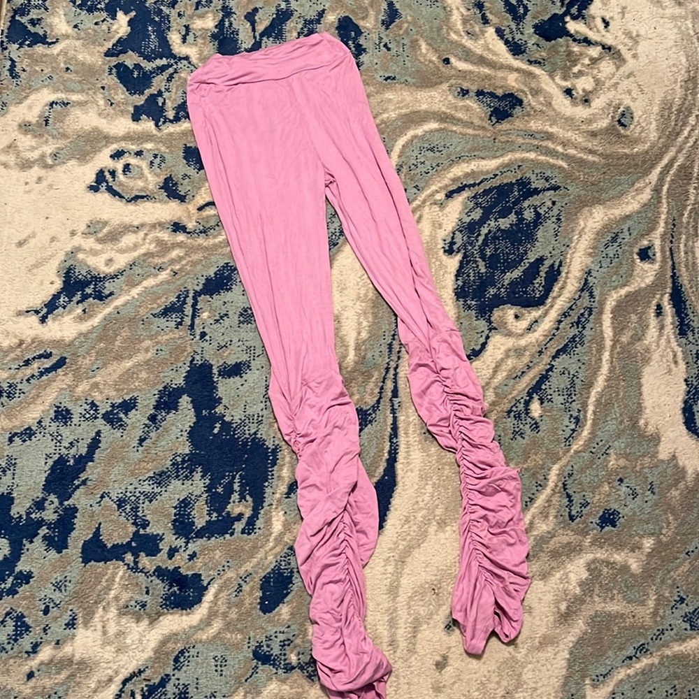 Purple Stacked Leggings